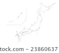 Japan map high definition 23860637