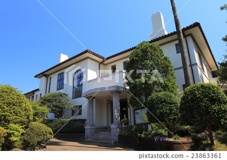 橫濱市英國亭子在一個晴天 橫濱市英國亭子在一個晴天 23863361