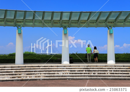 山俯瞰山公園觀景台 山俯瞰山公園觀景台 23863371