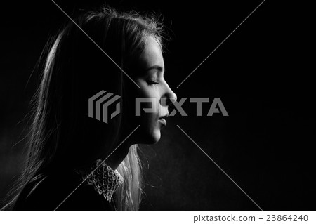 sad girl crying 23864240