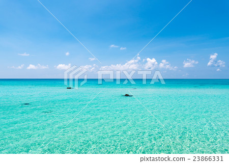 海,天空,風景,沖繩島。 海,天空,風景,沖繩島。 23866331