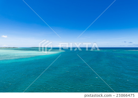 海,天空,風景,沖繩島。 海,天空,風景,沖繩島。 23866475