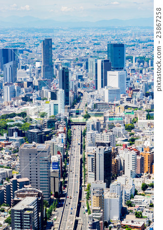 [東京]市中心的城市景觀 23867258