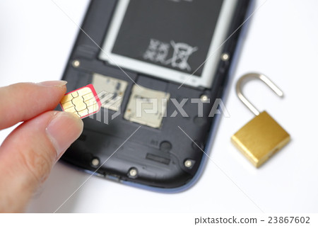 Sim card and smart phone 23867602