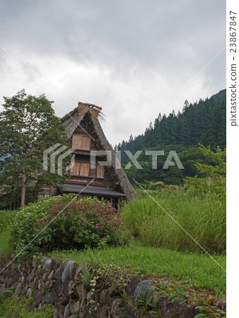 House in historic village Shirakawa-go, Gifu 23867847