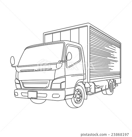 Truck Car Illustration Truck Car Illustration 23868197