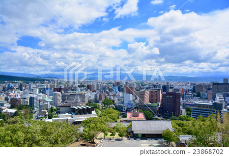 View from Kumamoto Castle 23868702