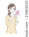 智能手機移動女人 23869525