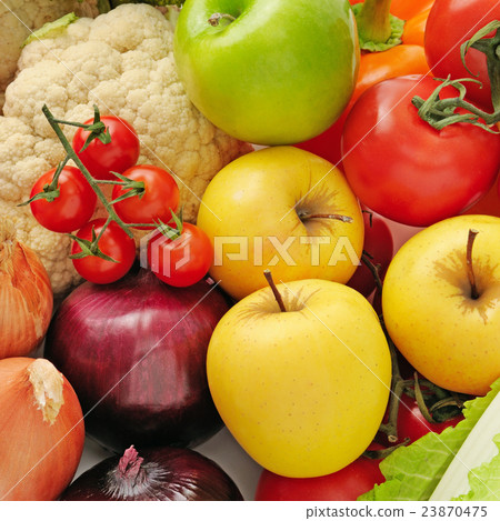 collection fresh fruits and vegetables 23870475