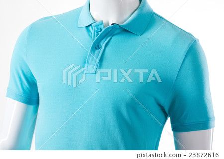 Male mannequin in polo t-shirt. Male mannequin in polo t-shirt. 23872616