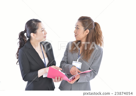 Business image (colleague, two women) Business image (colleague, two women) 23874054