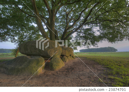 Historical dolmen in the Netherlands. Historical dolmen in the Netherlands. 23874701
