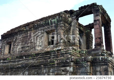 Inside the temple of Bayon temple 23874730