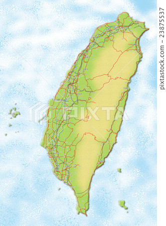 Taiwan Map 23875537