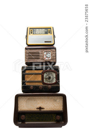 retro radio isolated retro radio isolated 23875658