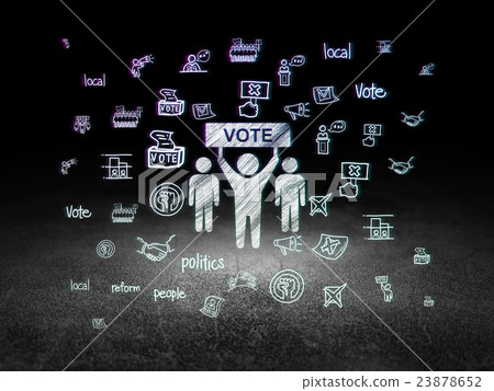 Political concept: Election Campaign in grunge Political concept: Election Campaign in grunge 23878652