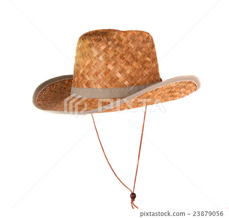straw hat isolated straw hat isolated 23879056
