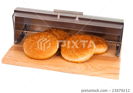 breadbasket buns with isolated 23879212