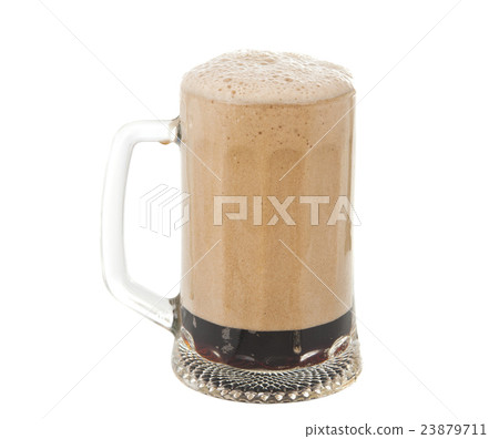 a glass of dark beer isolated a glass of dark beer isolated 23879711