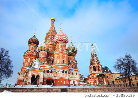 St Basil's Cathedral in Moscow, Russia 23880189