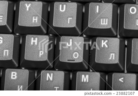 Electronic collection - detail computer keyboard 23882107