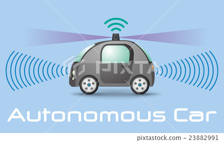 自動駕駛概念車和城市 23882991