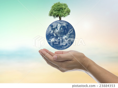 holding globe holding globe 23884353