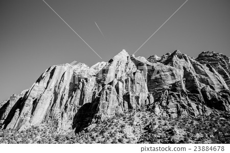 Great mountain in Grand Canyon National Park Great mountain in Grand Canyon National Park 23884678