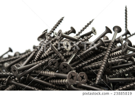 screws isolated 23885819