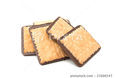 chocolate cookie isolated chocolate cookie isolated 23886547