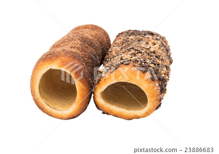 Trdelnik Czech isolated Trdelnik Czech isolated 23886683