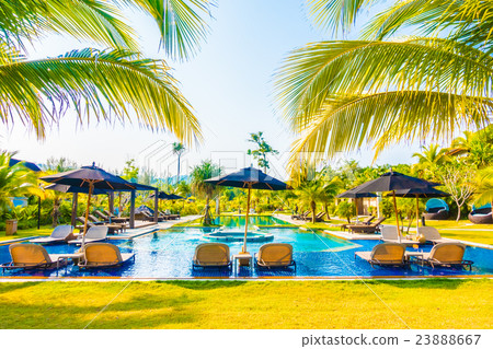 Outdoor swimming pool 23888667