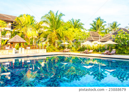 Outdoor swimming pool 23888679