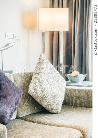 Pillow on sofa Pillow on sofa 23889472
