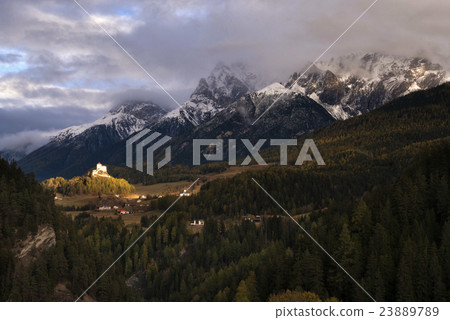 Tarasp castle in Switzerland 23889789