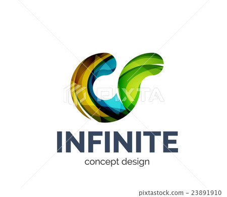 Infinite logo business branding icon Infinite logo business branding icon 23891910