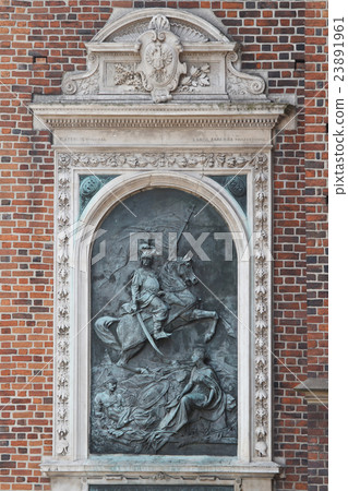 Bas-relief art on St. Mary's Basilica 23891961