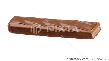 chocolate bar - isolated on white background 23895297