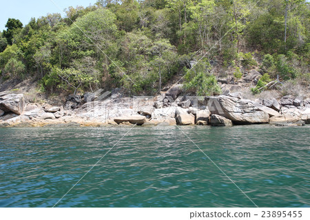 scenic views of the coastline of archipelago  23895455