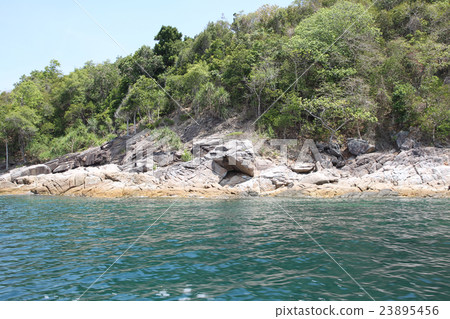 scenic views of the coastline of archipelago  23895456