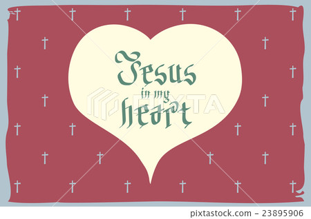 gothic Bible lettering. Christian art. Jesus gothic Bible lettering. Christian art. Jesus 23895906