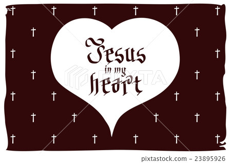 gothic Bible lettering. Christian art. Jesus in my gothic Bible lettering. Christian art. Jesus in my 23895926