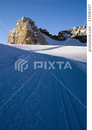 Glacier ski track, Austria Glacier ski track, Austria 23896307