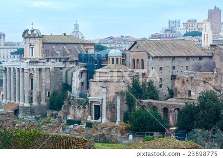 Roman Forum in Rome, Italy. 23898775