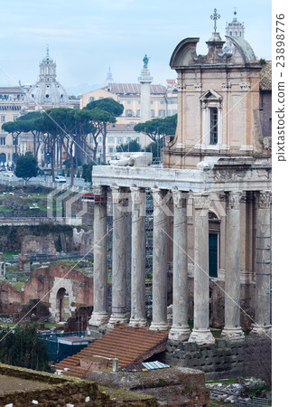 Roman Forum in Rome, Italy. 23898776