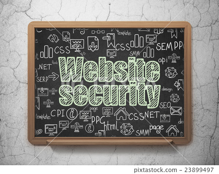 Web design concept: Website Security on School Web design concept: Website Security on School 23899497