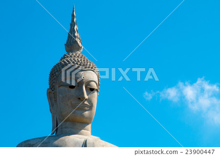 Big Buddha Mountain Manorom Mukdahan province. Big Buddha Mountain Manorom Mukdahan province. 23900447