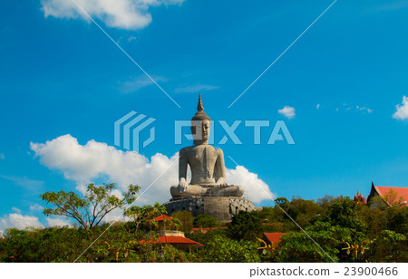 Big Buddha Mountain Manorom Mukdahan province. 23900466