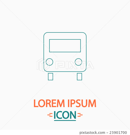 Bus computer symbol Bus computer symbol 23901700