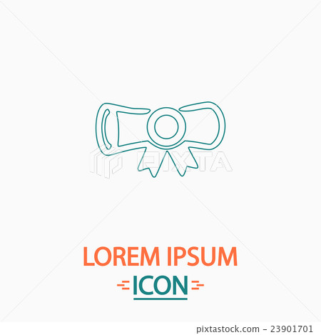 diploma computer symbol diploma computer symbol 23901701